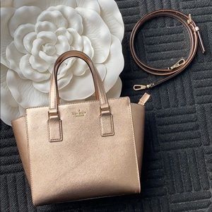 Kate spade rose gold purse